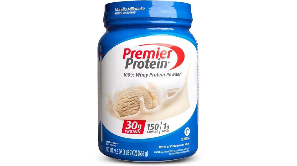 premier vanilla protein shake