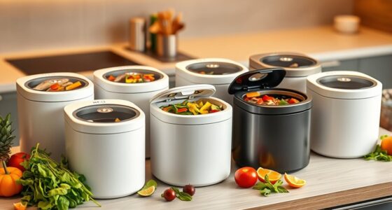 top electric kitchen compost bins