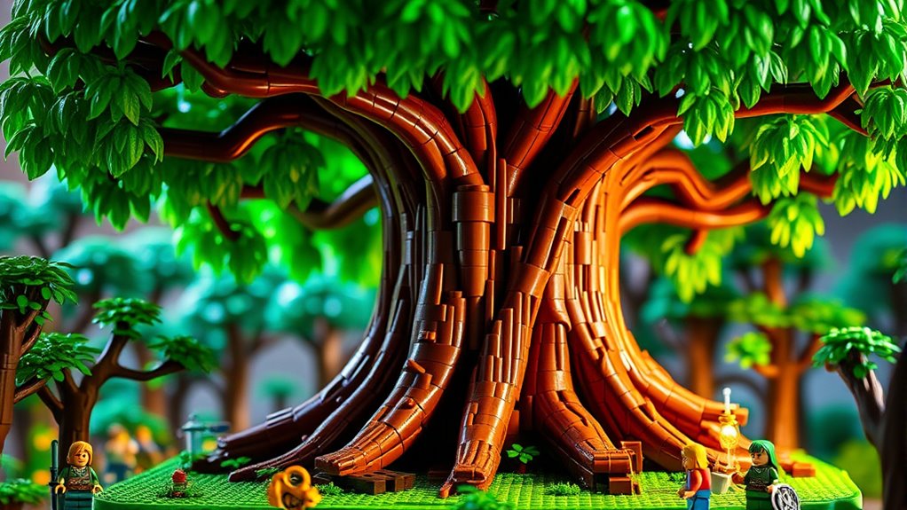 top lego zelda deku tree