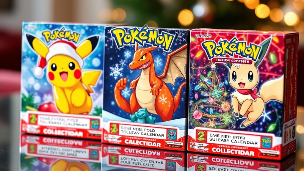 top pok mon holiday calendars