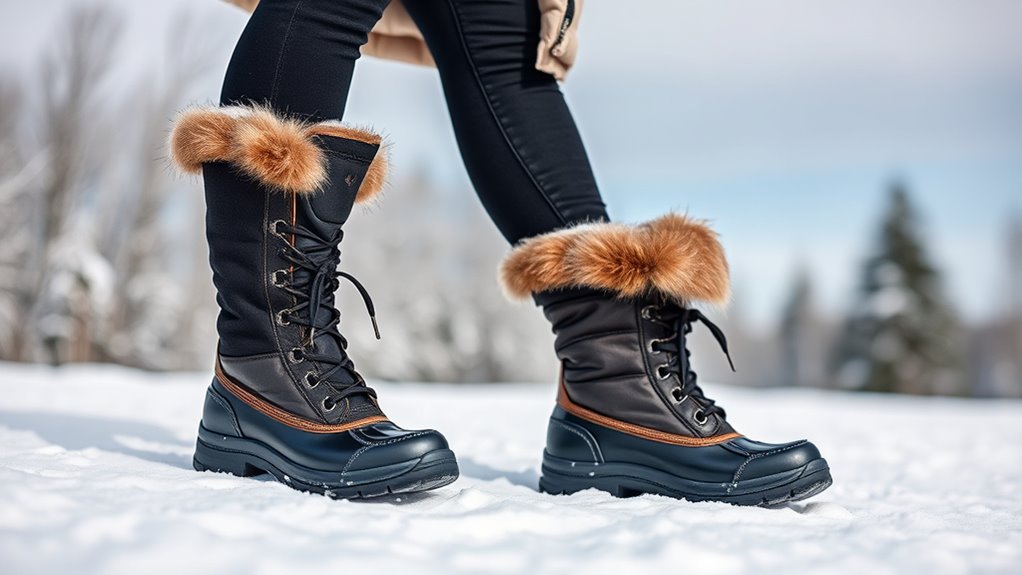 top women s waterproof snow boots