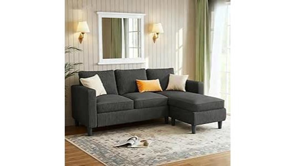 3 seat l shaped sofa