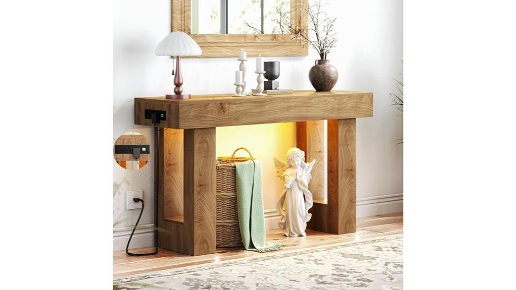 47 inch entryway table