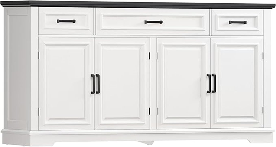 59 inch buffet cabinet