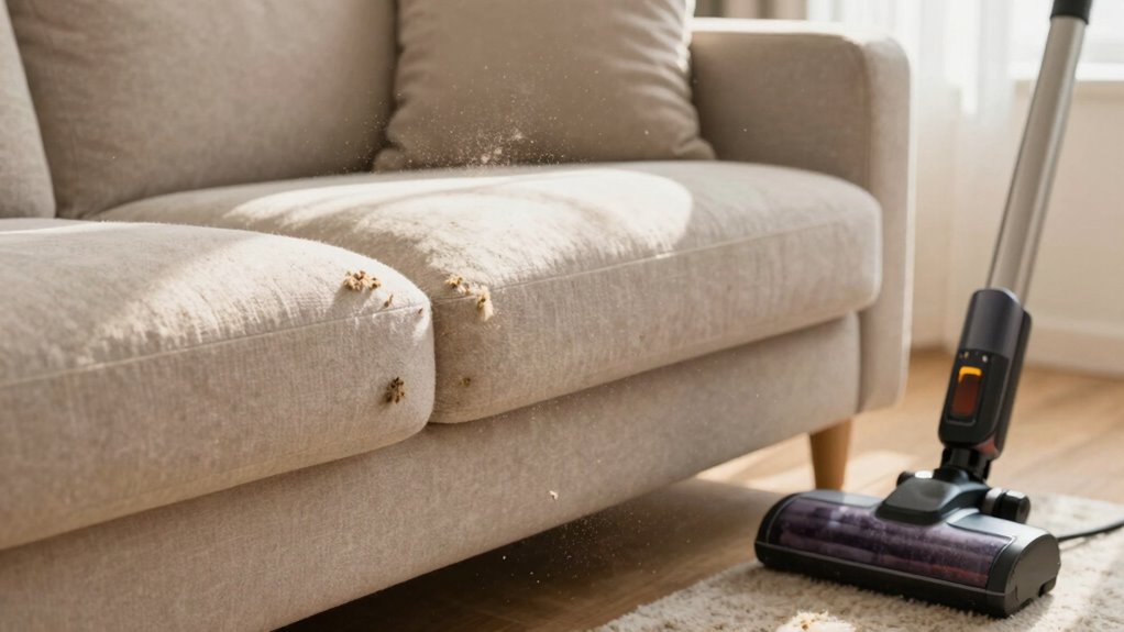 accumulation of indoor allergens