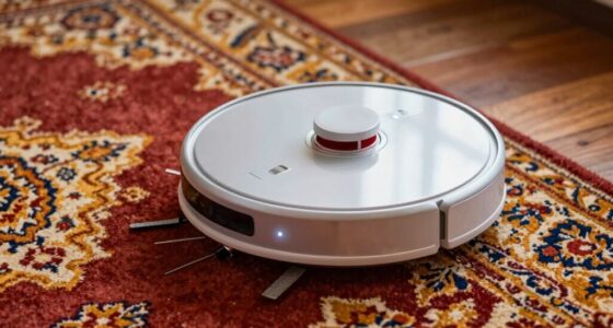 adjust rug cleaning settings