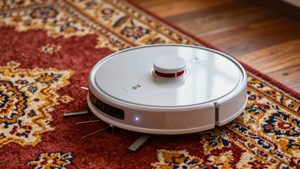 adjust rug cleaning settings