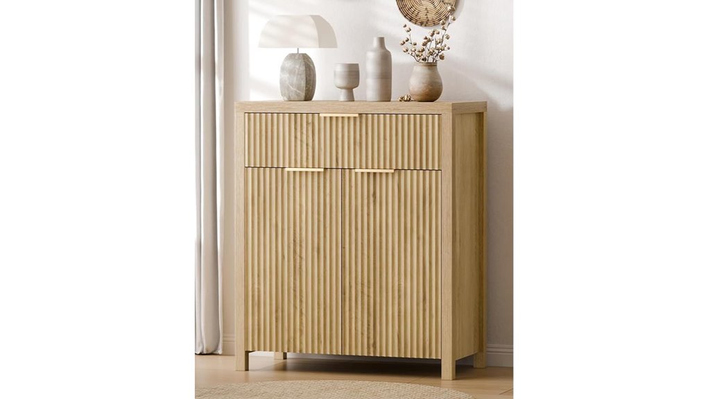 adjustable shelves buffet