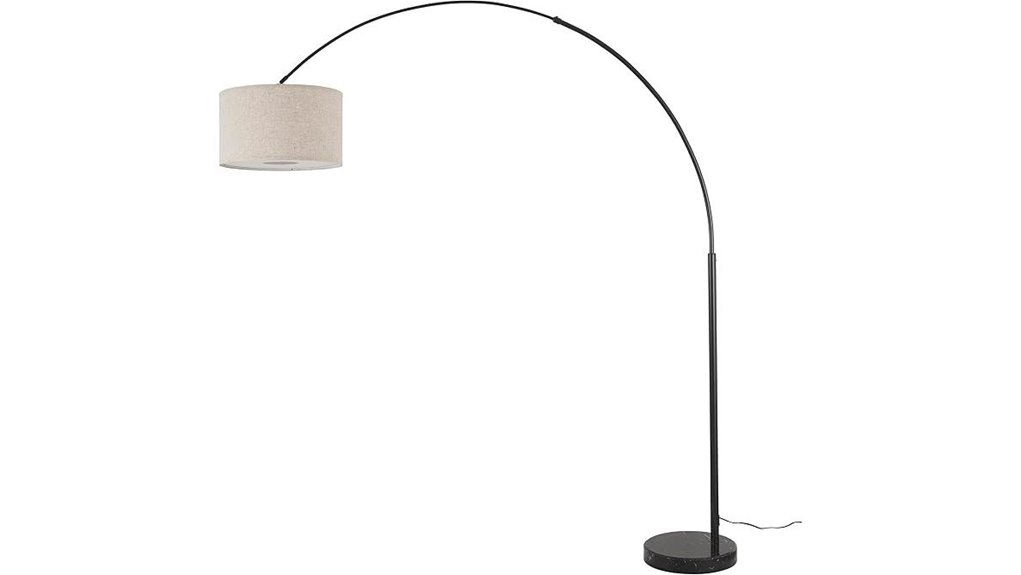 adjustable steel floor lamp