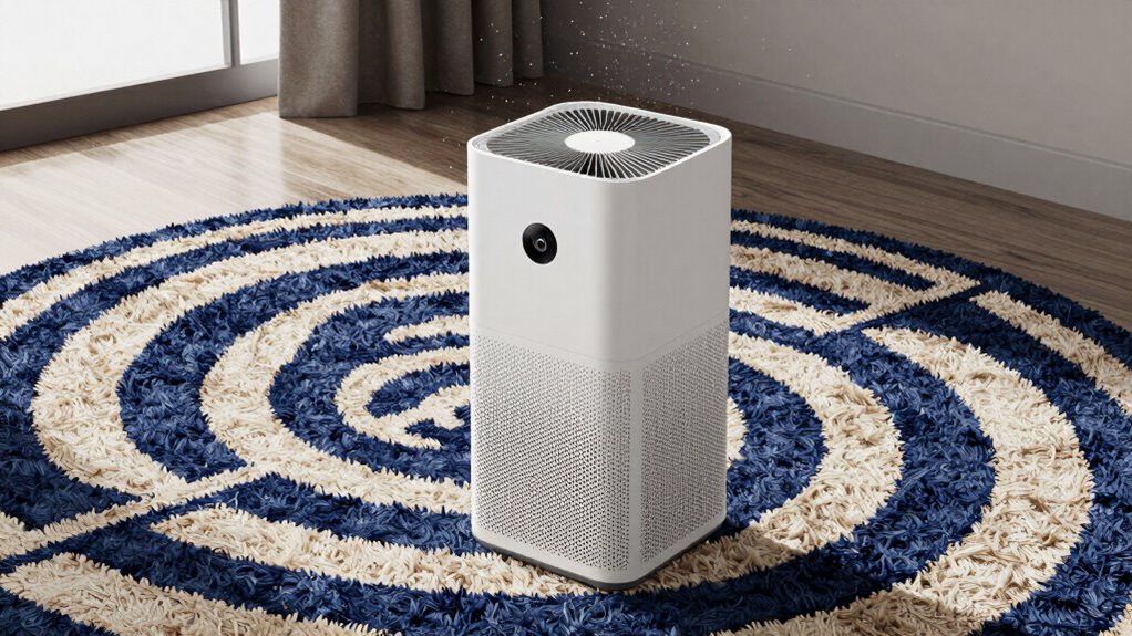 air purifiers and rugs