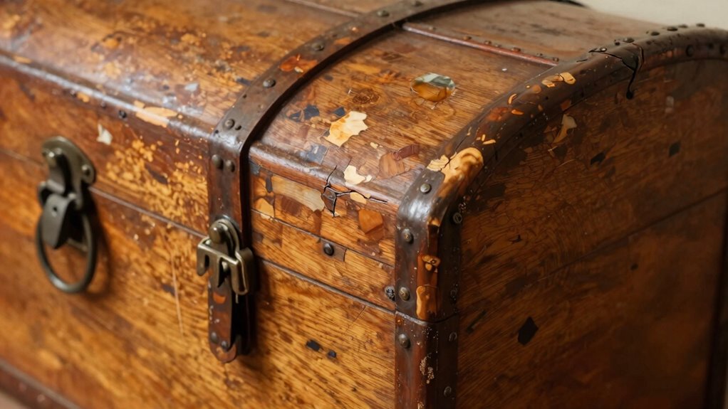 assess patina and repairs