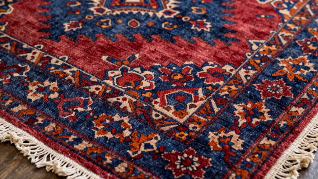 assessing rug authenticity details