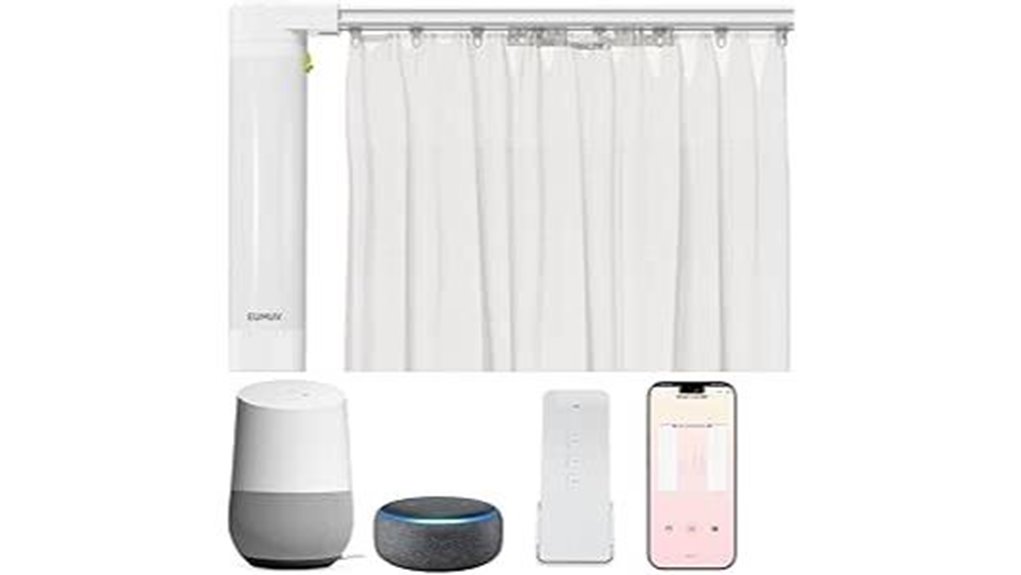 automated remote curtain system