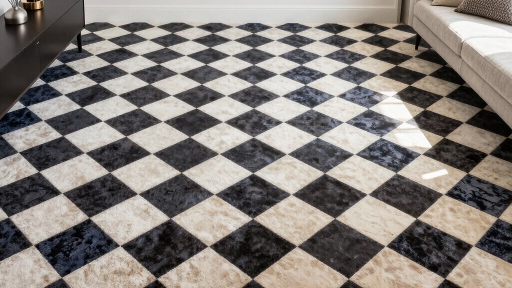 balance bold flooring decor
