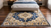 best king bed rugs