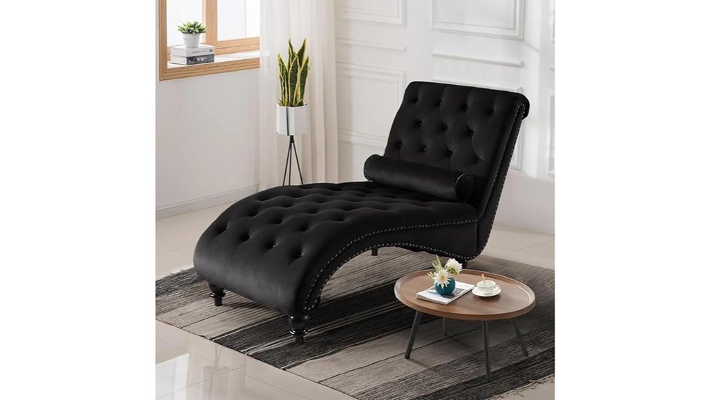 black velvet recliner