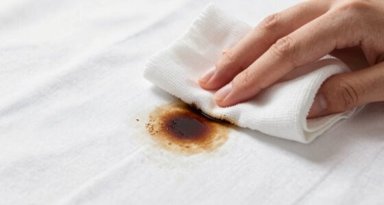 blotting preserves stain integrity