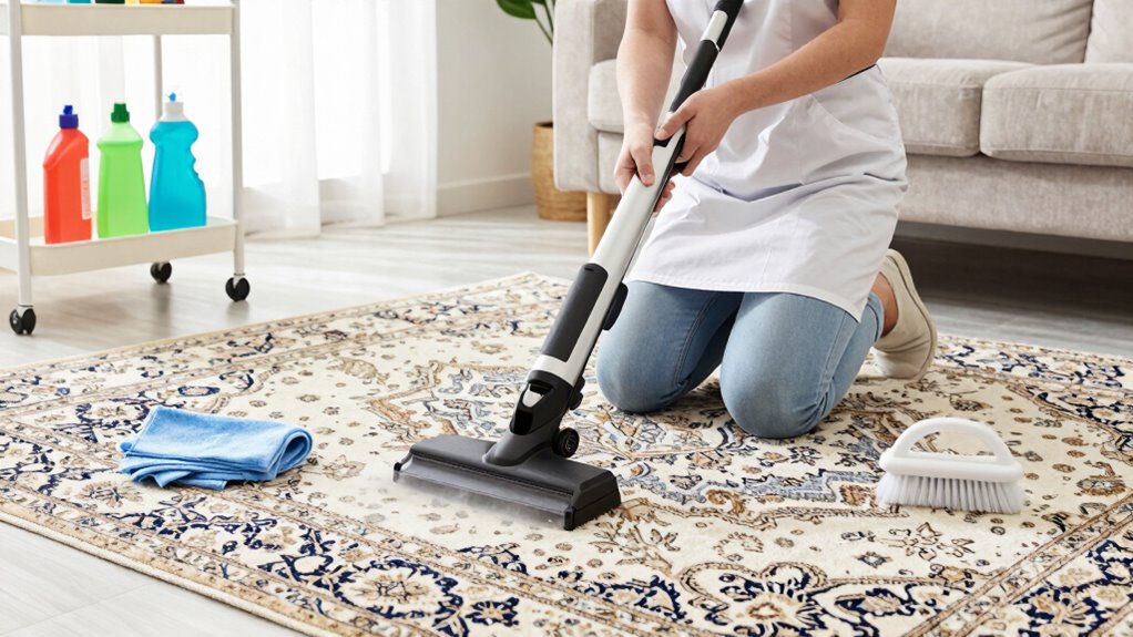 choose appropriate rug cleaners