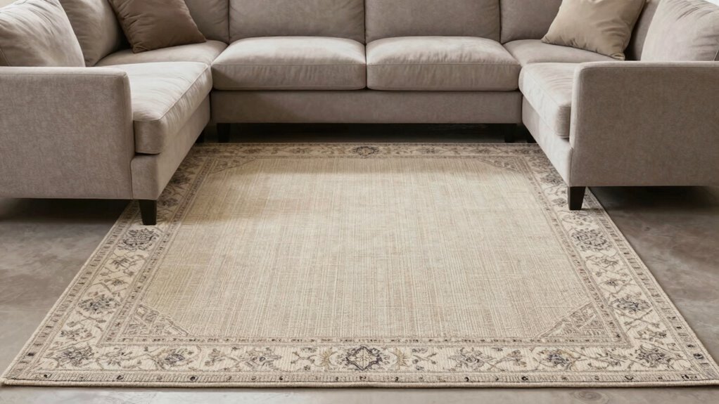 choose rug size wisely