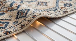choosing rug pads for radiant heat