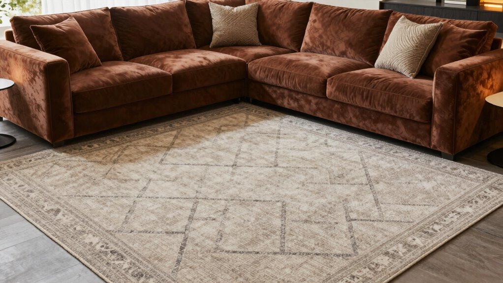 cohesive rug and sectional