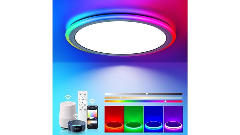 color changing ceiling light
