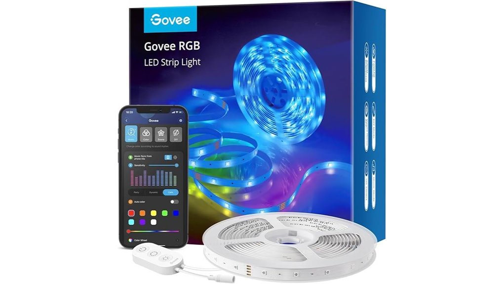 colorful app controlled lighting