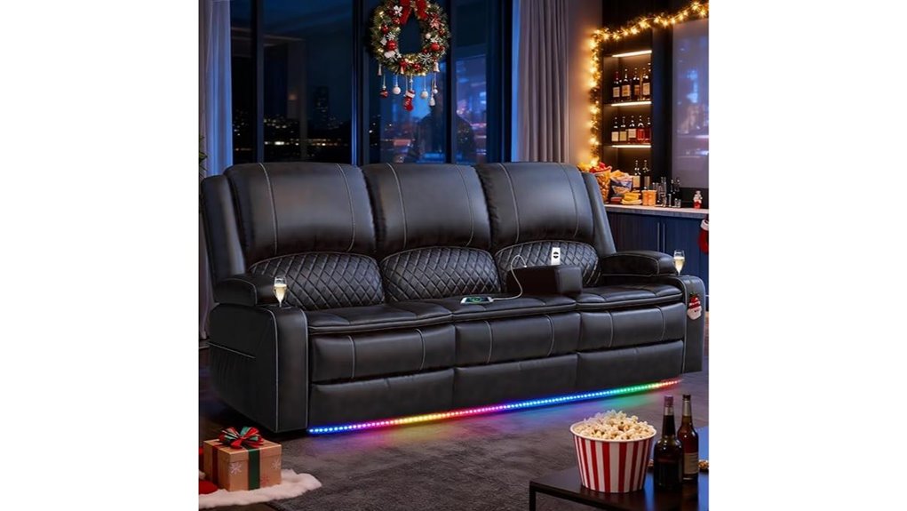 comfortable multi feature recliner