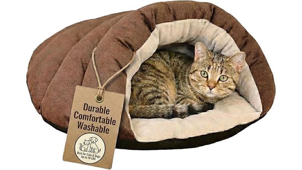 comfortable plush pet bed