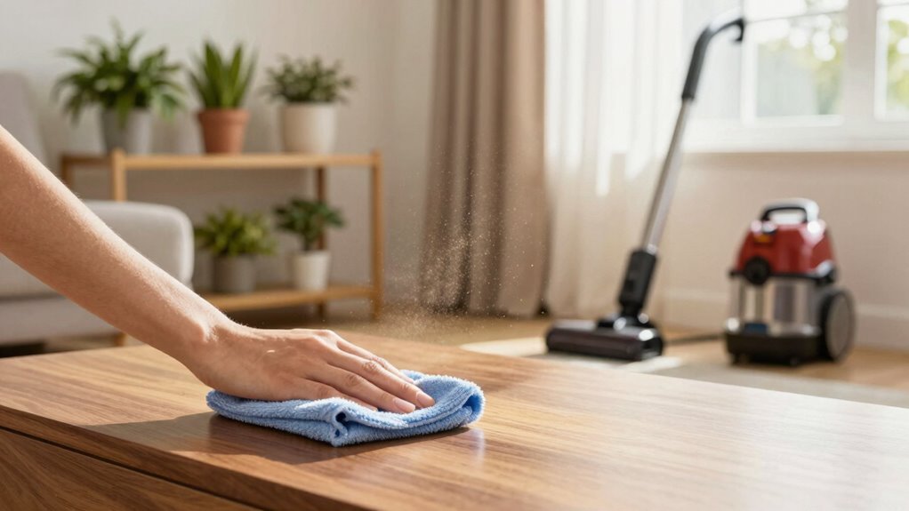 consistent cleaning and filtering