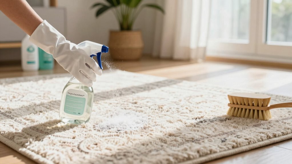 consistent natural cleaning routine