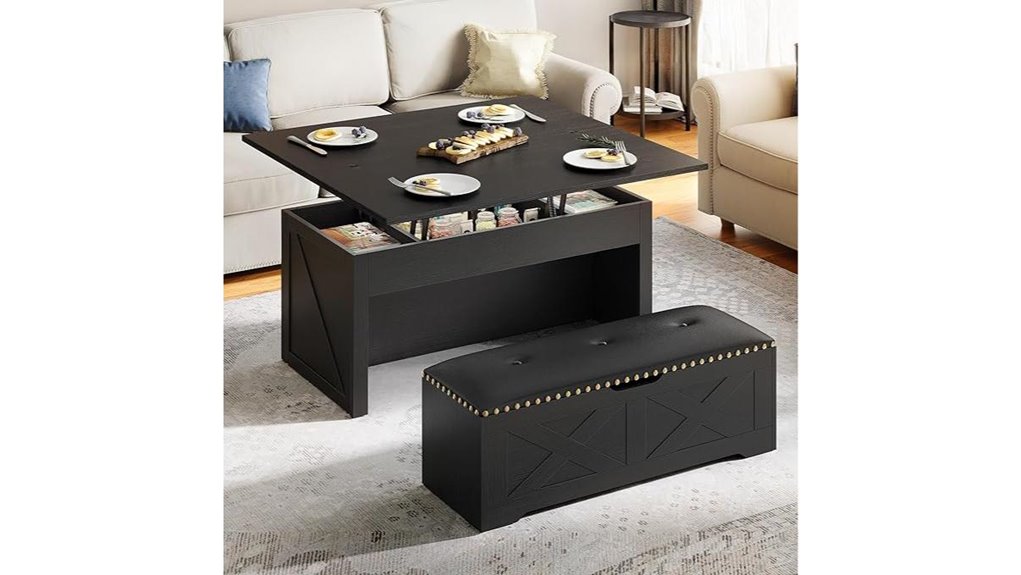 convertible multi function coffee table