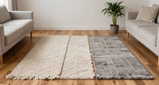 curate a minimal rug collection