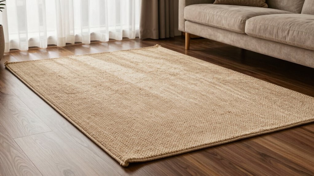 dense plush textured fibers