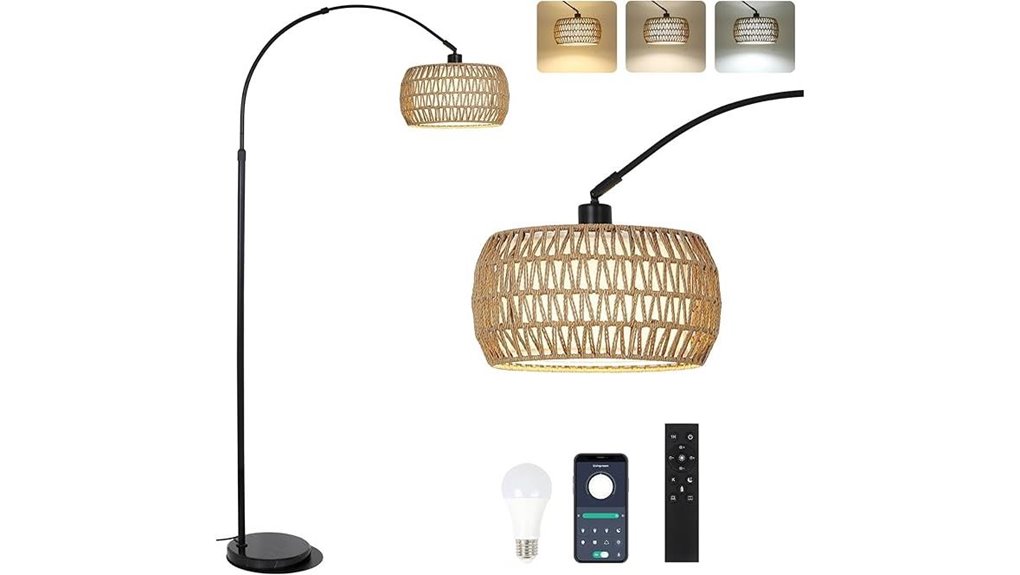 dimmable led arc lamp
