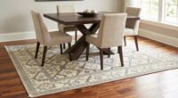 dining table rug guide