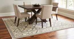 dining table rug guide