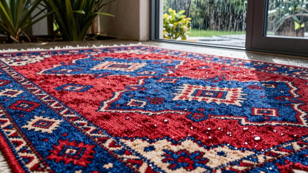 durable weatherproof rug materials