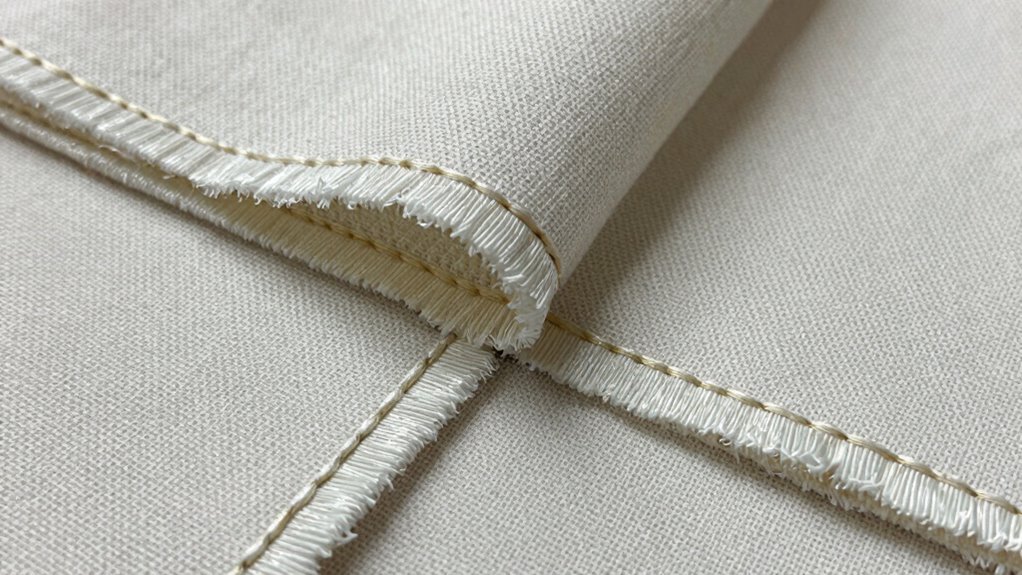 edge reinforcement and finishing