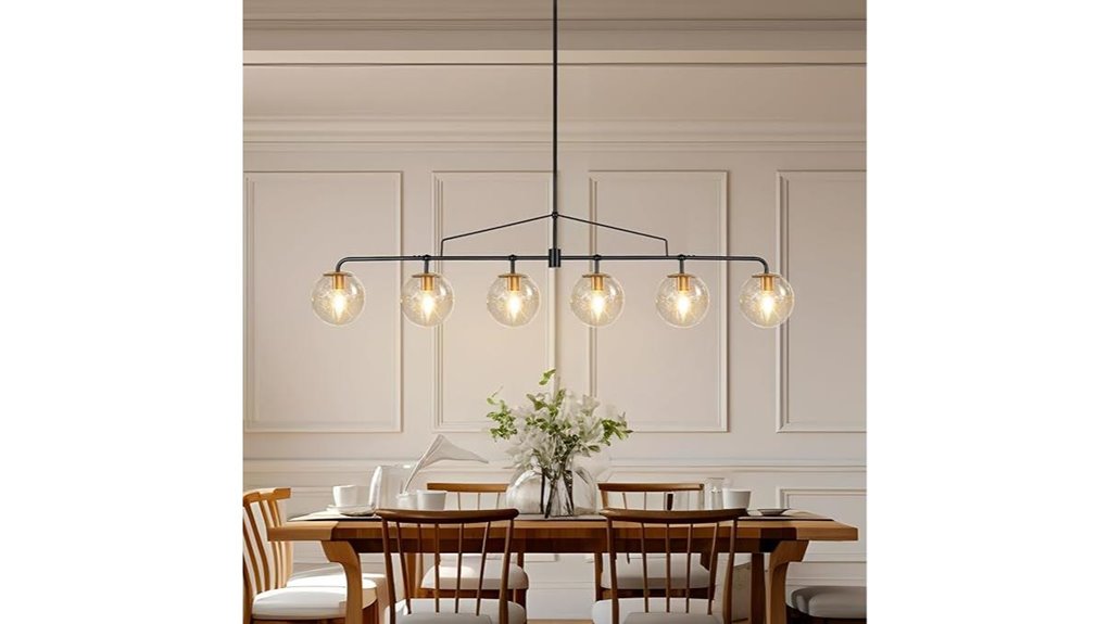 elegant black gold chandelier