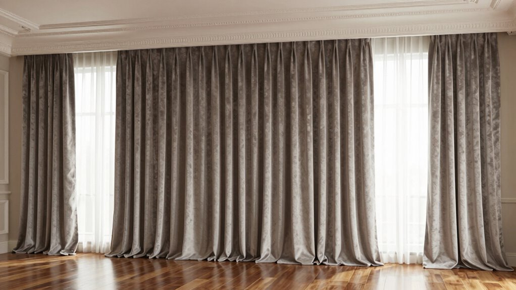 enhance tall curtain aesthetics