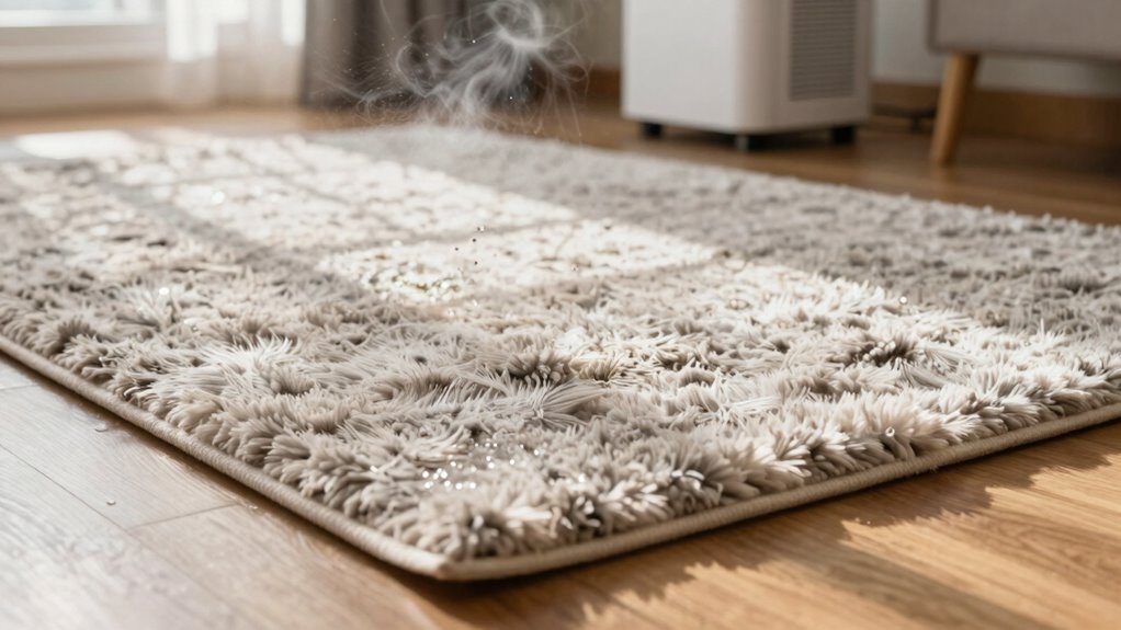 ensure quick thorough drying