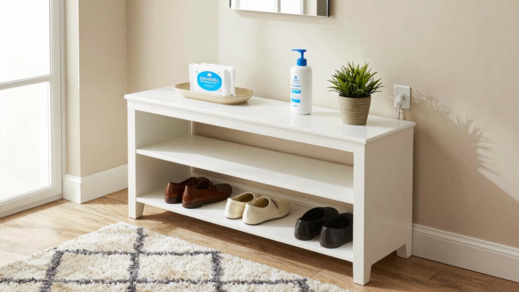 entryway cleaning and sanitizing tips