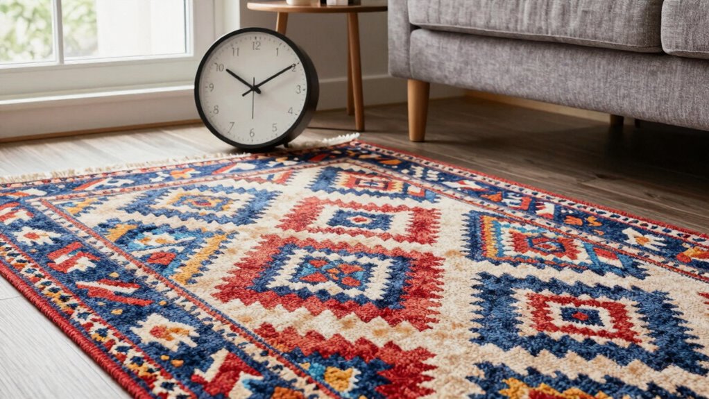 establish regular rug rotation