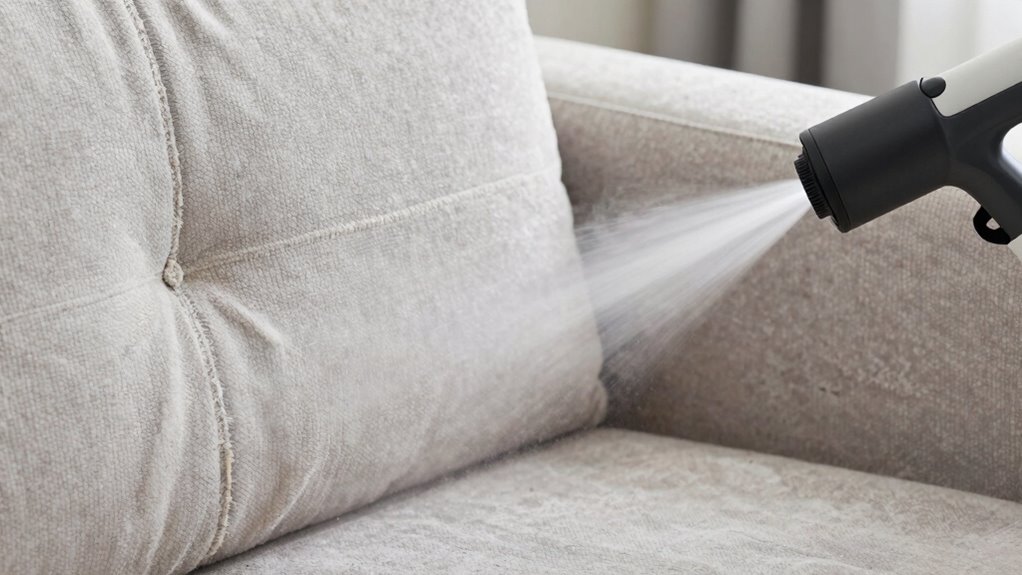 fabric damage from steam