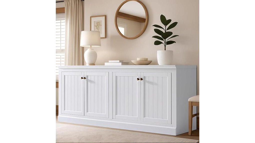 farmhouse white barn doors