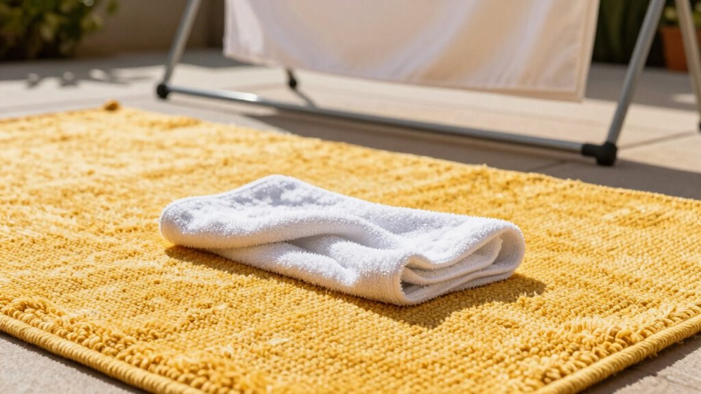 gentle flat air drying