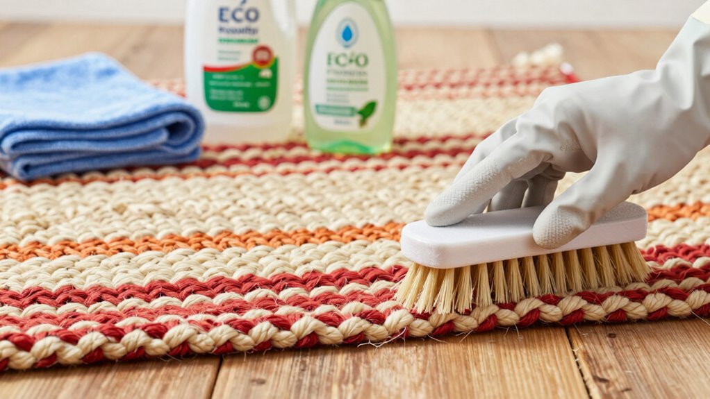 gentle wool rug cleaning
