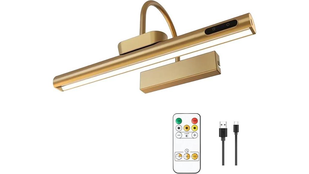 gold cordless picture light