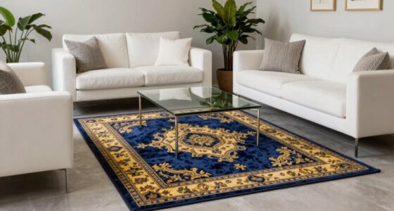 harmonizing rug with decor